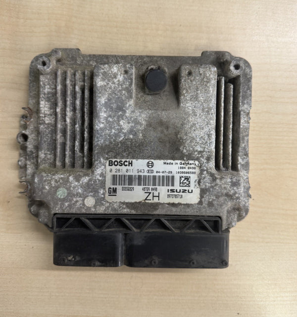 Plug&Play ENTSPERRT Opel Astra 1.7 ECU Steuergerät 55556829 0281011943