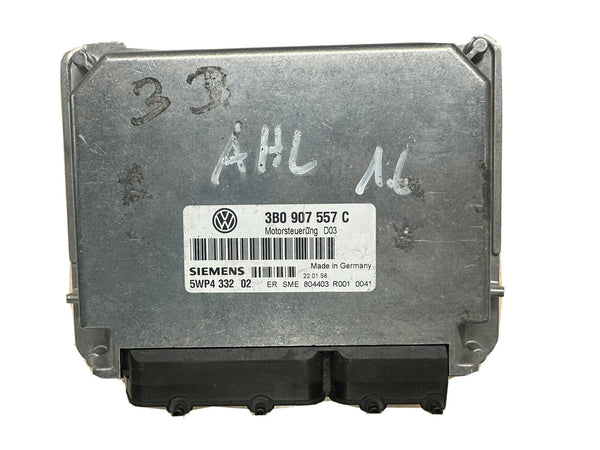 PLUG&PLAY ENTSPERRT VW Passat 5WP4 332 Motorsteuergerät 3B0907557C 1,6l AHL