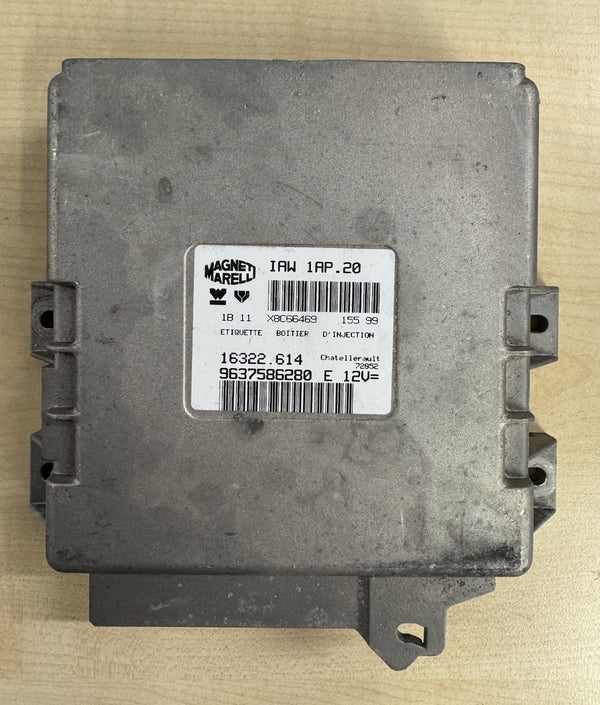 GEPRÜFT Citroen Berlingo XSARA 1.8 ECU Steuergerät 9632728780 IAW1AP.20