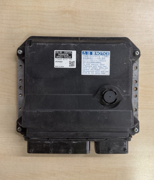 Geprüft Toyota Prius ECU Motorsteuergerät 275600-4110 , 89661-47620