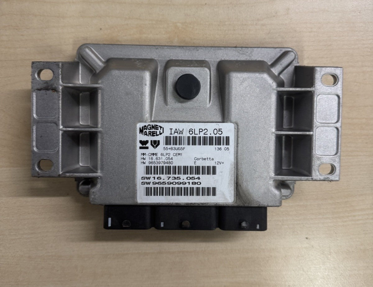 Plug&Play Entsperrt PSA ECU MS IAW6LP205 9653979480 16735054 9659099180