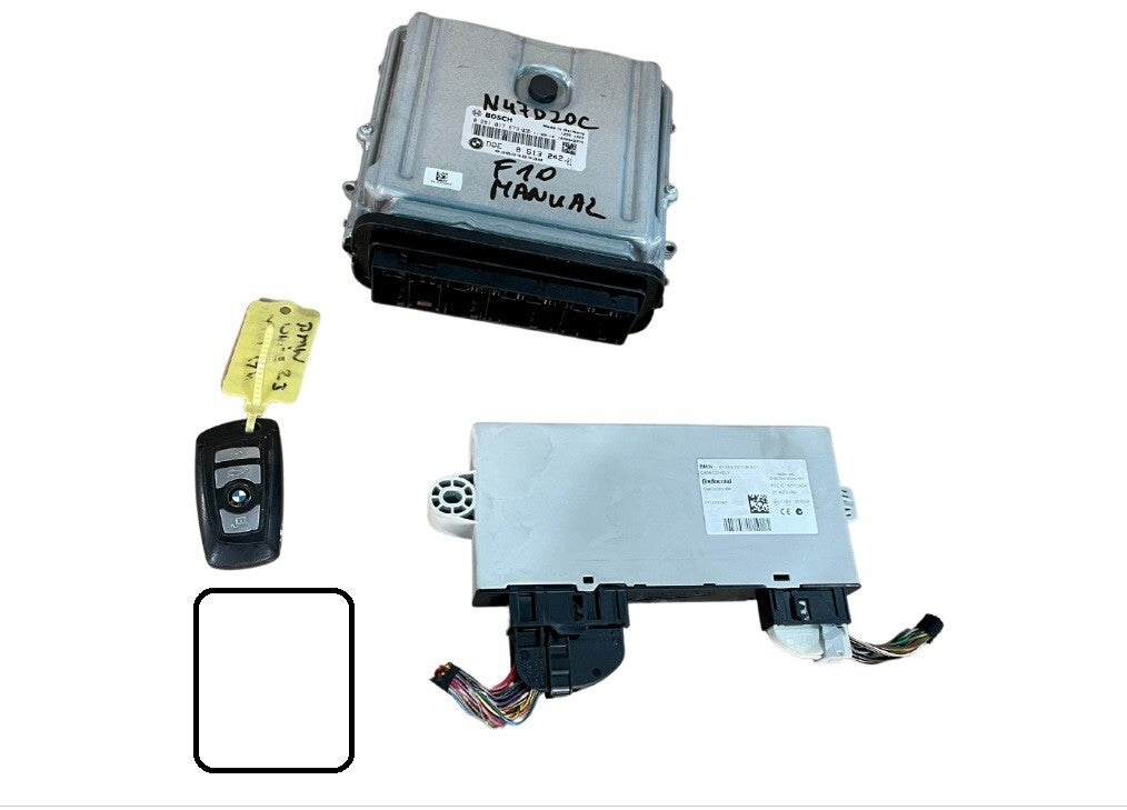 BMW 5ER 5ER F10 F11 Motorsteuergerät , CAS4 , Schlüssel Bosch 0281017679 8513242
