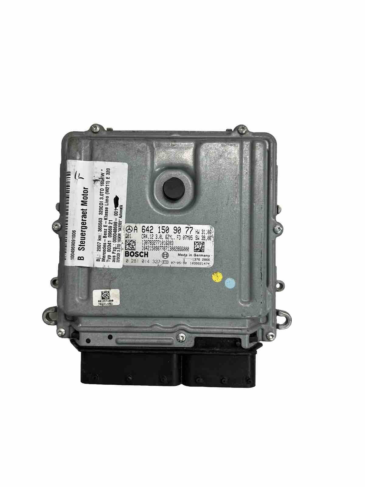 Plug&Play Ink Programmierung Mercedes E320 CDI MS A6421509077 0281014327