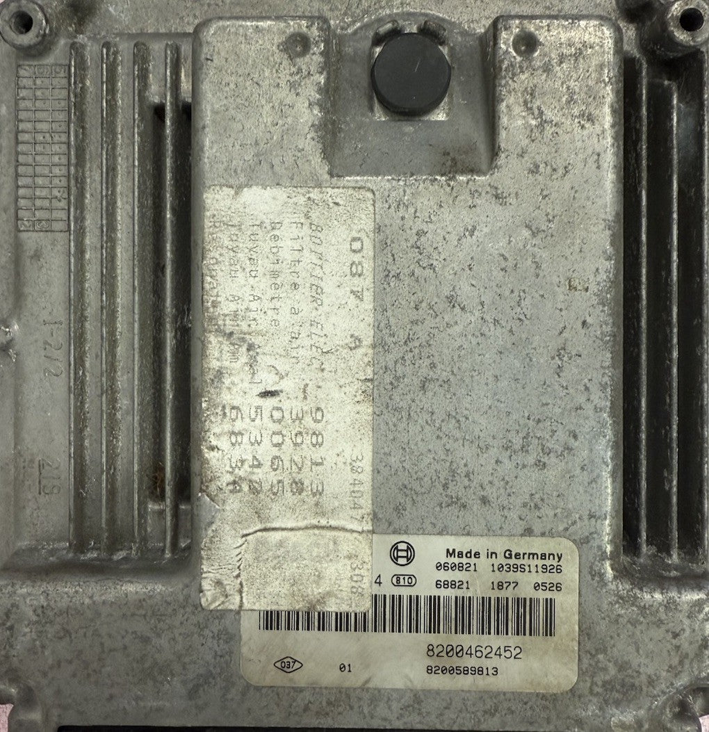 Plug&Play Entsperrt Renault Megane Motorsteuergerät 0281011814 8200462452