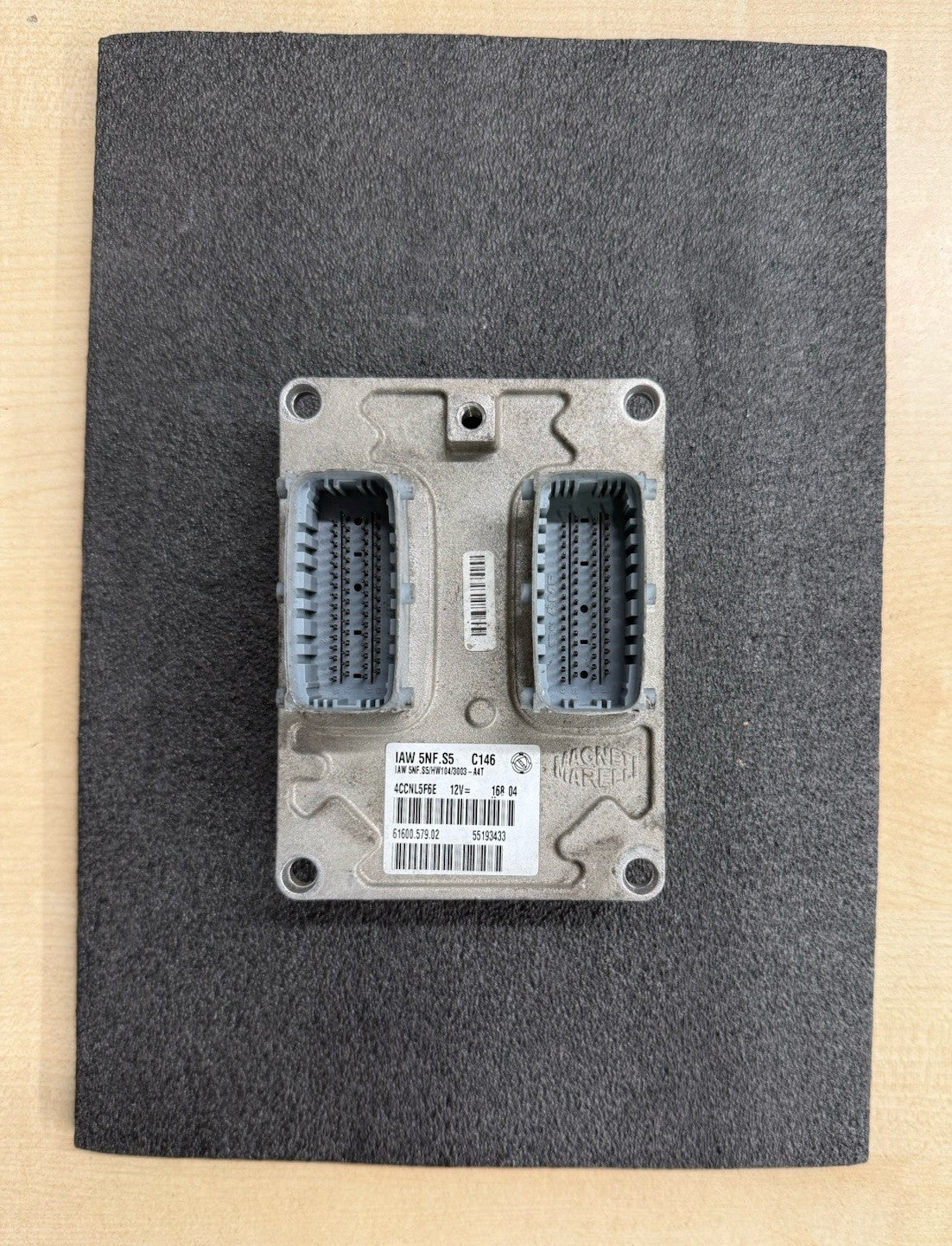 Plug&Play ENTSPERRT FIAT PANDA ECU MS 55193433 61600.579.02 IAW5NF.S5