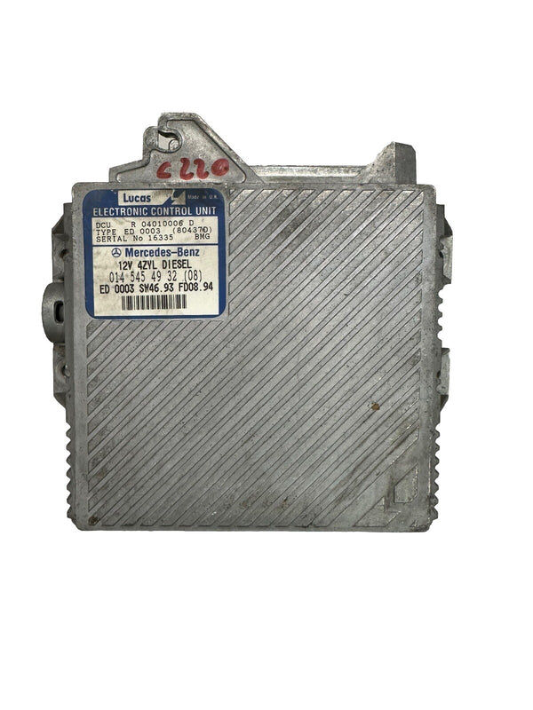 GEPRÜFT Mercedes C220 ECU Motorsteuergerät A0145454932