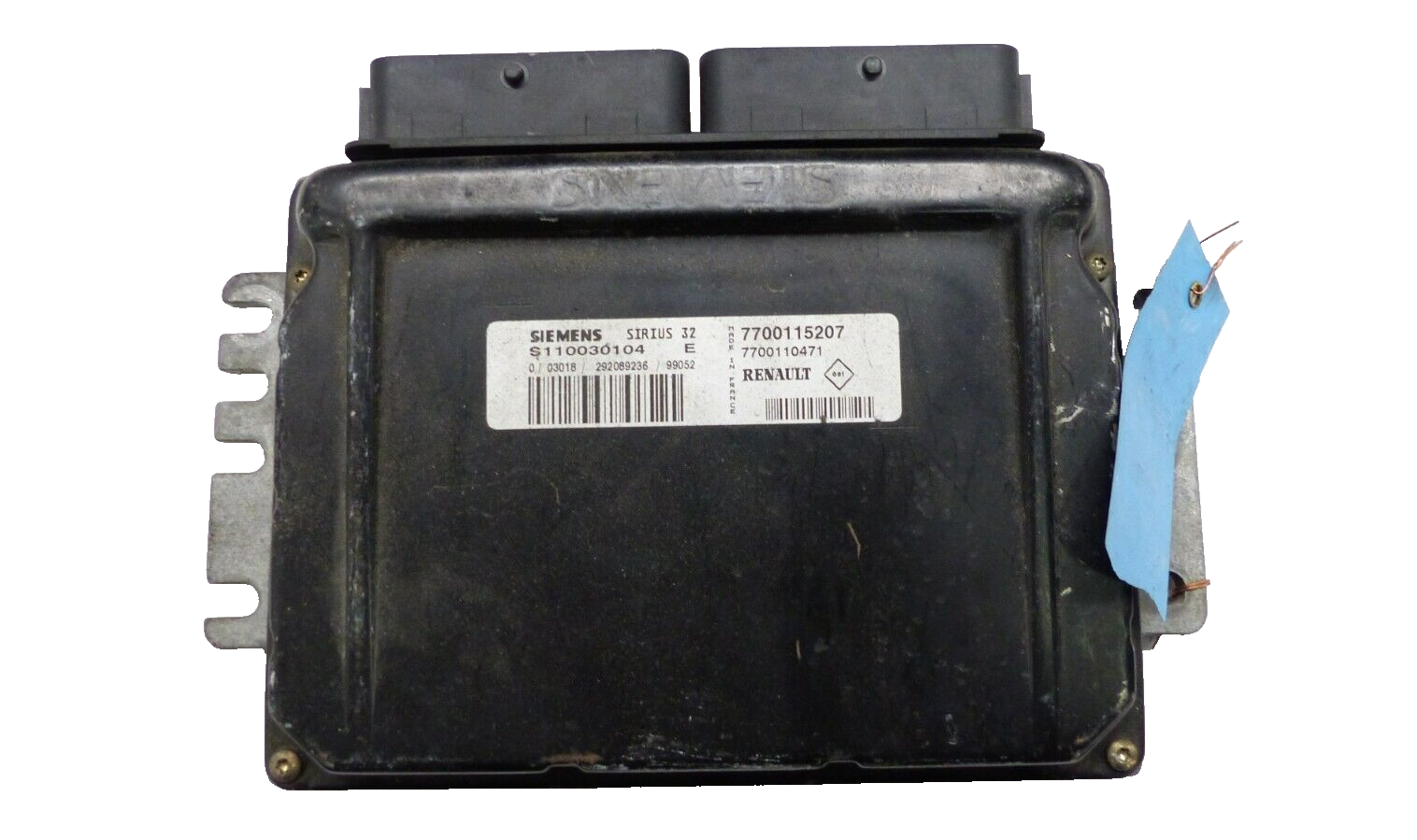 PLUG&PLAY ENTSPERRT Renault Clio II Motorsteuergerät 7700115207 S110030104E