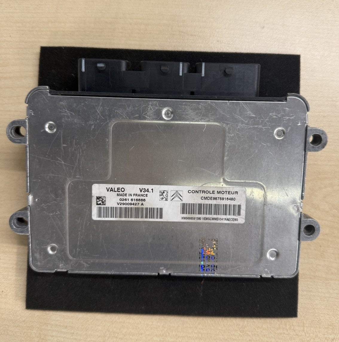 Plug&Play ENTSPERRT ECU MS Peugeot Citroen 1,4l CMDE9675916480 9666591380