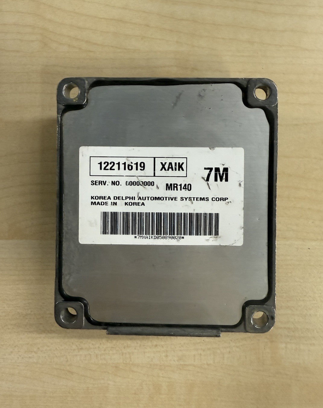 GEPRÜFT ECU Motorsteuergerät CHEVROLET 2.0 16V 12211619