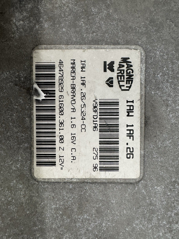 GEPRÜFT Fiat Marea Bravo Motorsteuergerät ECU IAW1AF.2G 46478929