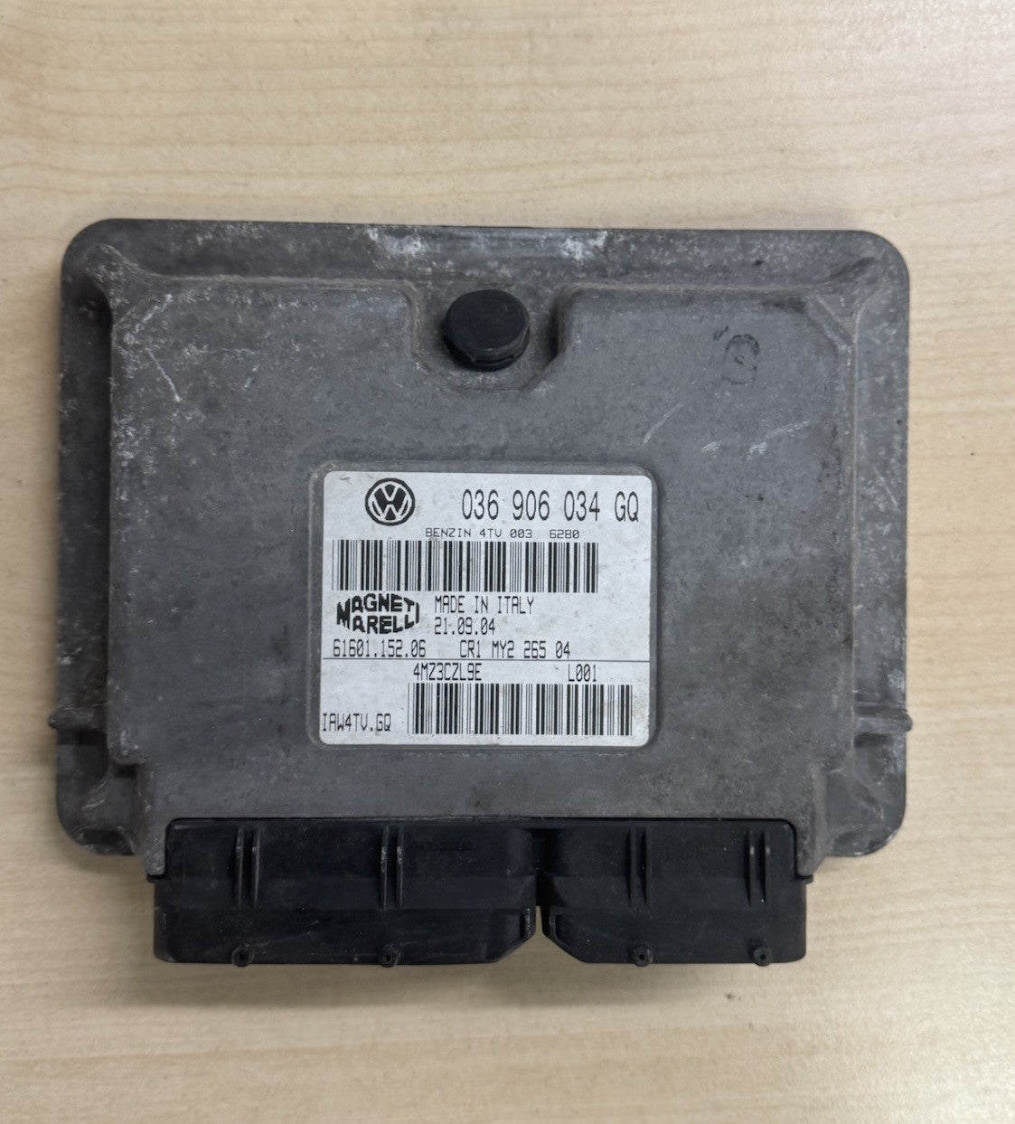 Plug&Play ENTSPERRT Steuergerät VW Polo 036906034GQ 1.4 16V 6160115206