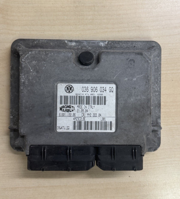 Plug&Play ENTSPERRT Steuergerät VW Polo 036906034GQ 1.4 16V 6160115206