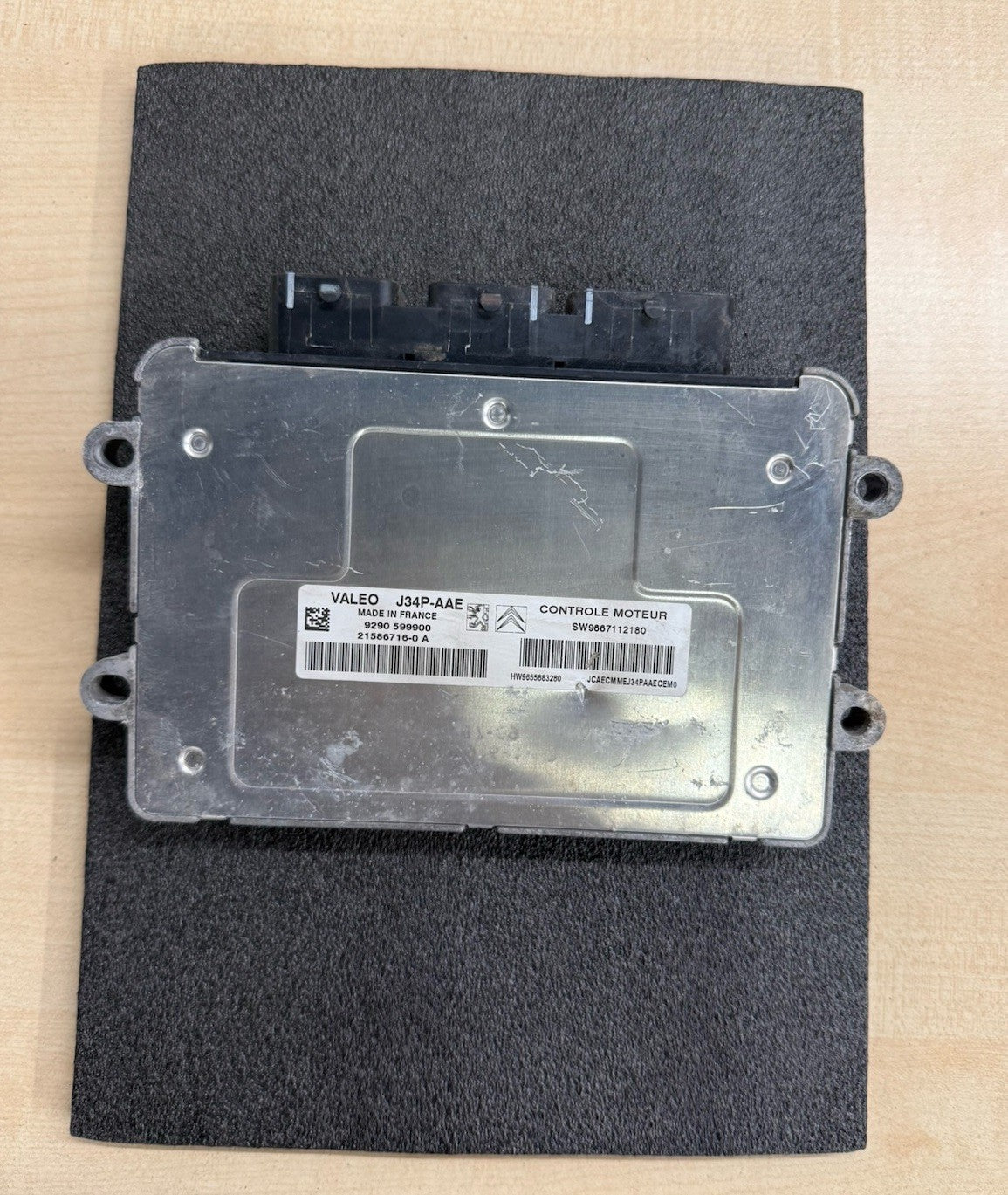 Plug&Play ENTSPERRT Peugeot Citroen 1.4 ECU MS 9655883280 SW9667112180
