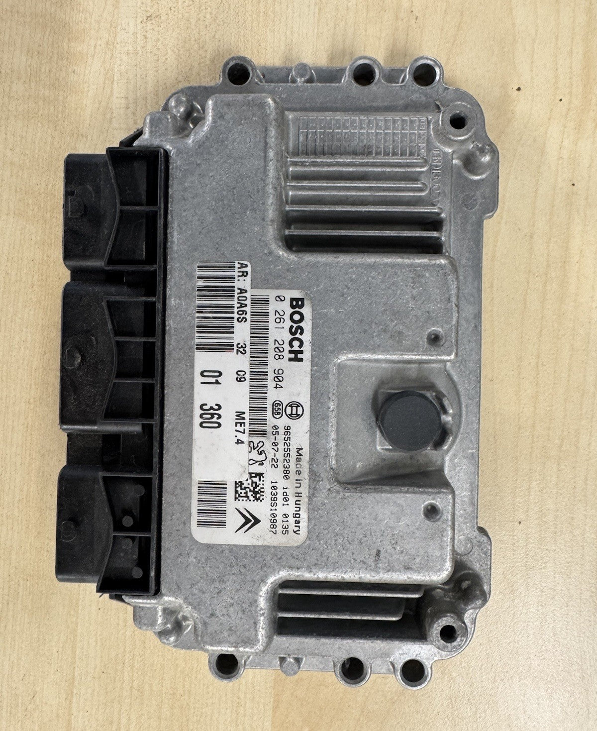 Plug&Play ENTSPERRT Peugeot 1007 1.6 0261208904 9662545880