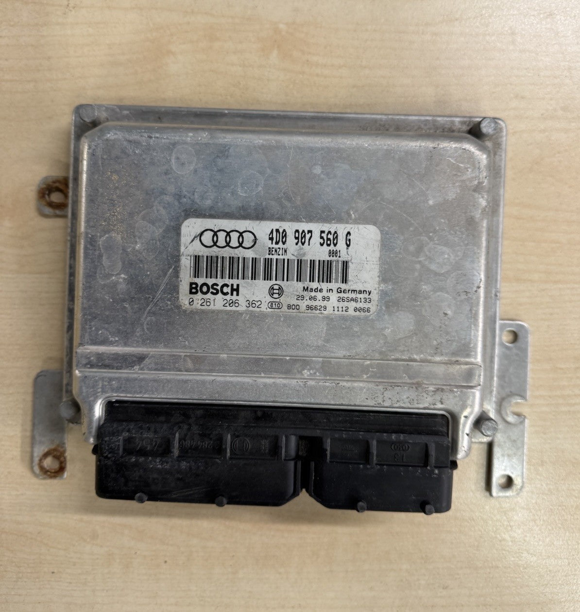 Plug&Play ENTSPERRT AUDI A8 4.2 ECU Steuergerät 4D0907560G 0261206362