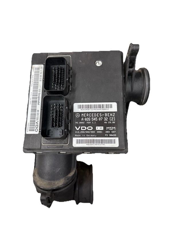 GEPRÜFT Mercedes A Klasse Motorsteuergerät ECU VDO A1661402300 A0265450732