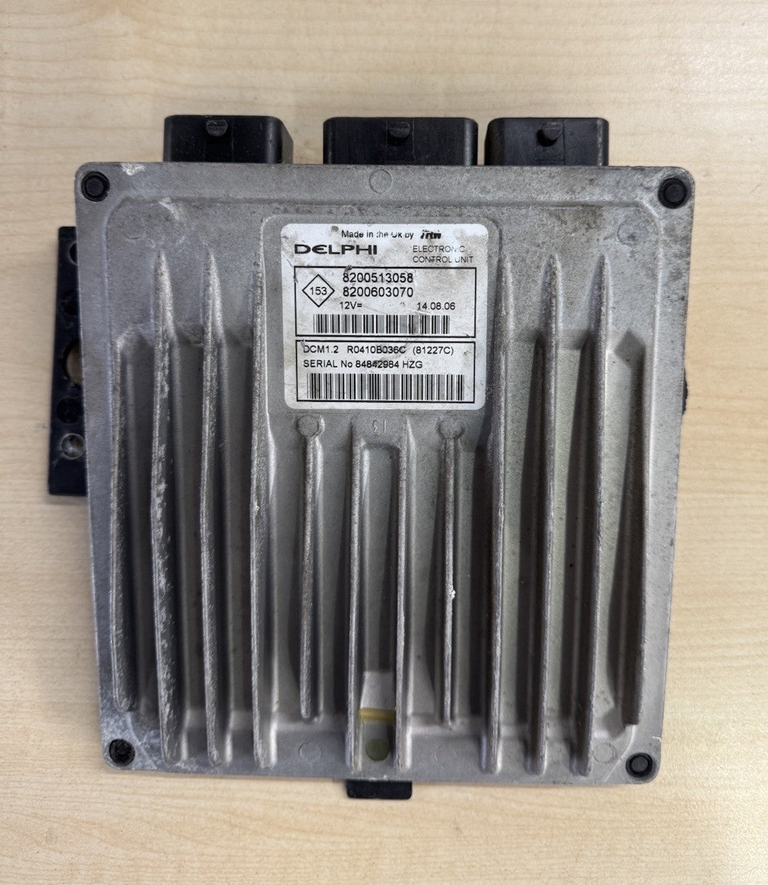 Geprüft Motorsteuergerät Renault / Dacia ECU 8200513058 8200603070