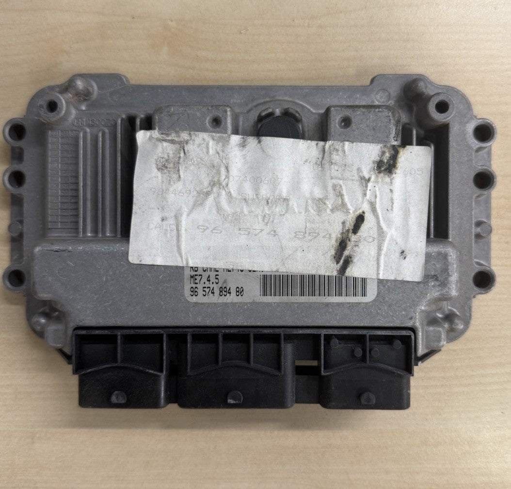 Plug&Play ENTSPERRT Citroen C4 1,6 ECU Steuergerät 0261208491 9657489480