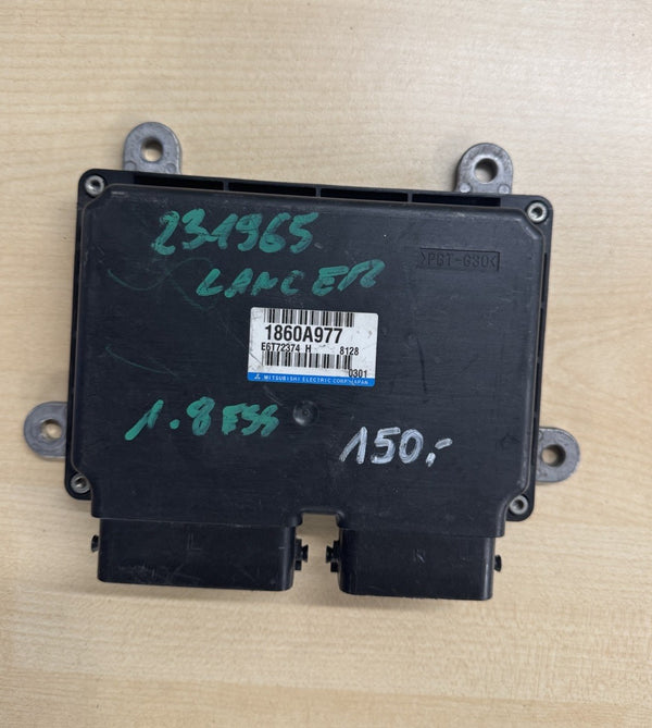 GEPRÜFT Mitsubishi Lancer 1.8 Motorsteuergerät ECU 1860A977 E6T72374H