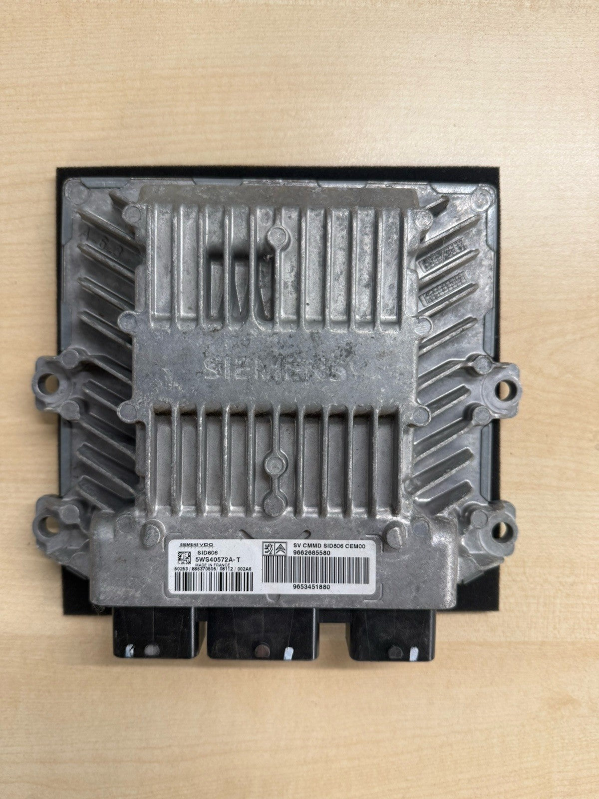 Plug&Play ENTSPERRT PEUGEOT Citroen ECU MS 5WS40572A-T 9662685580