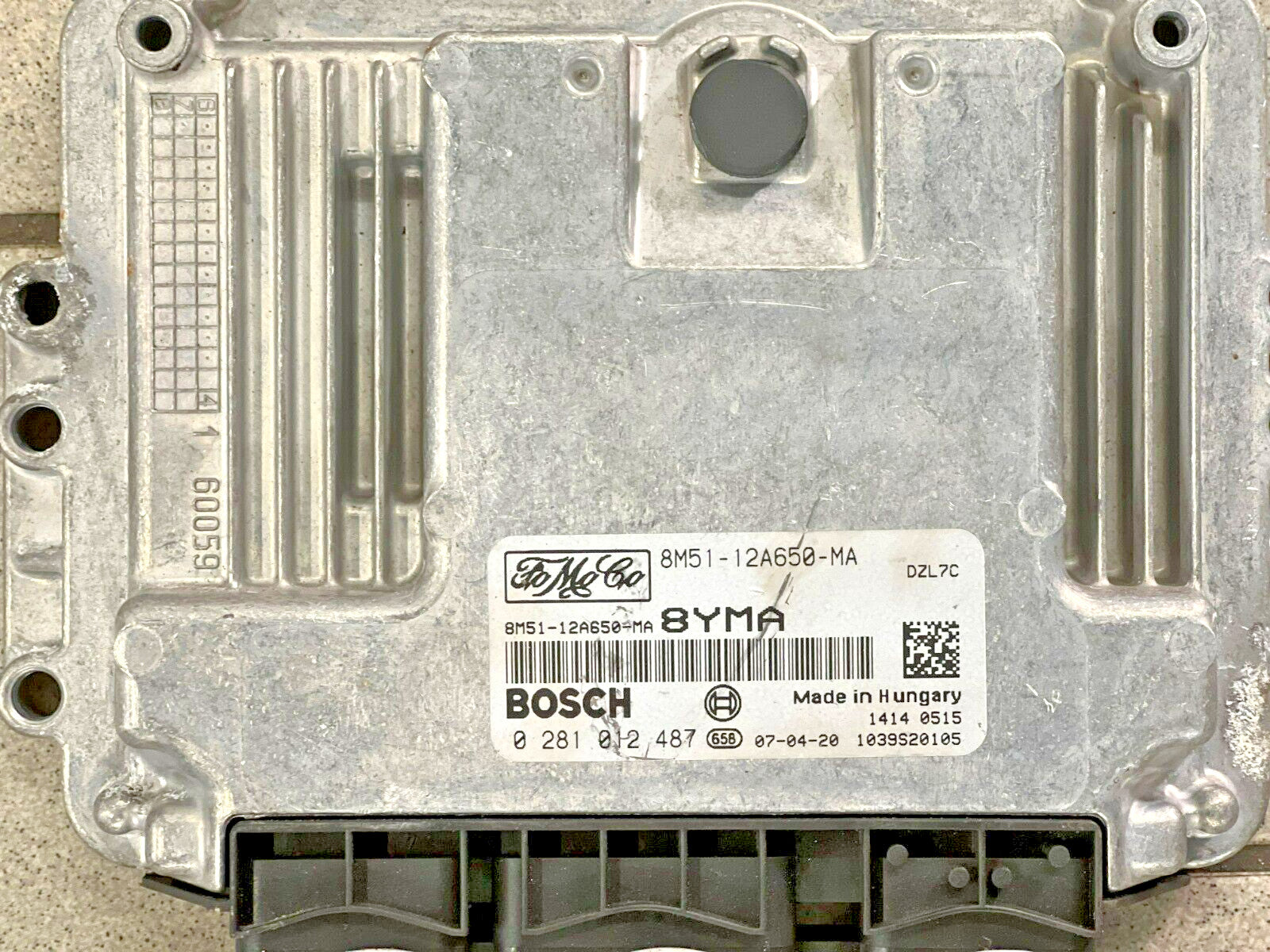 Ford Motorsteuergerät 8M51-12A650-MA Bosch 0281012487 ink programmierung
