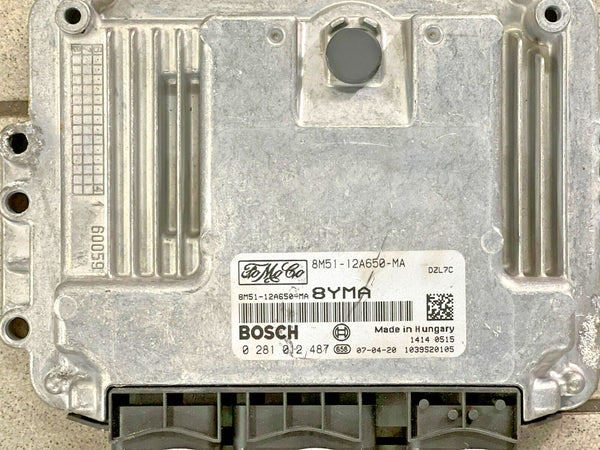 Ford Motorsteuergerät 8M51-12A650-MA Bosch 0281012487 ink programmierung