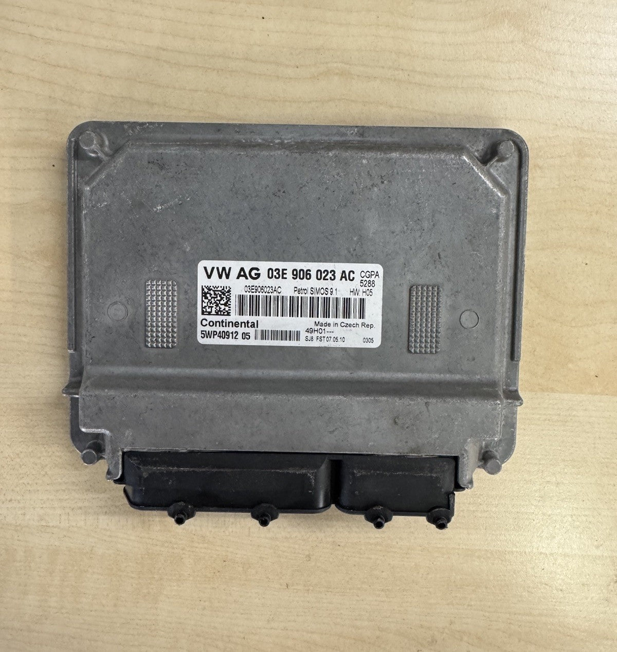 Plug&Play Skoda Fabia 5J 1.2 Motorsteuergerät 03E906023AC 5WP40912