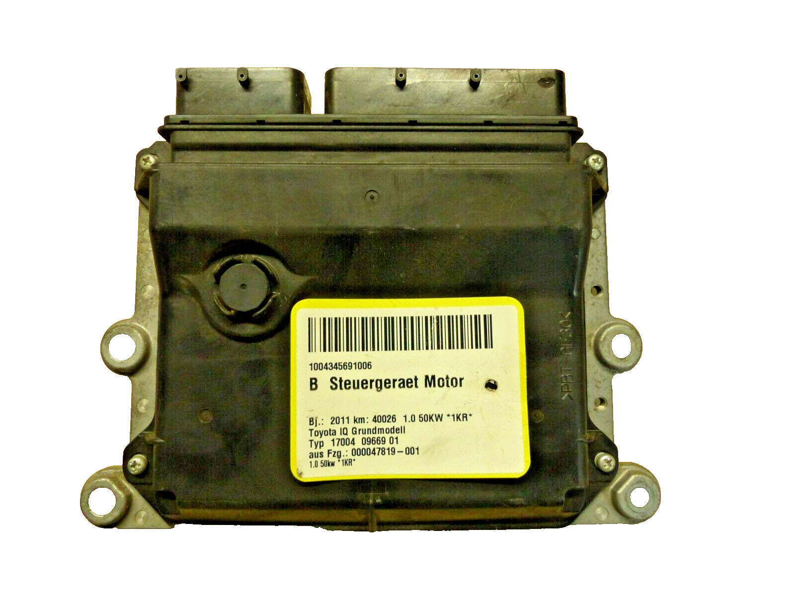 TOYOTA IQ 1,0 Motorsteuergerät (INK PROGRAMMIERUNG)  89661-74181 212000-6751