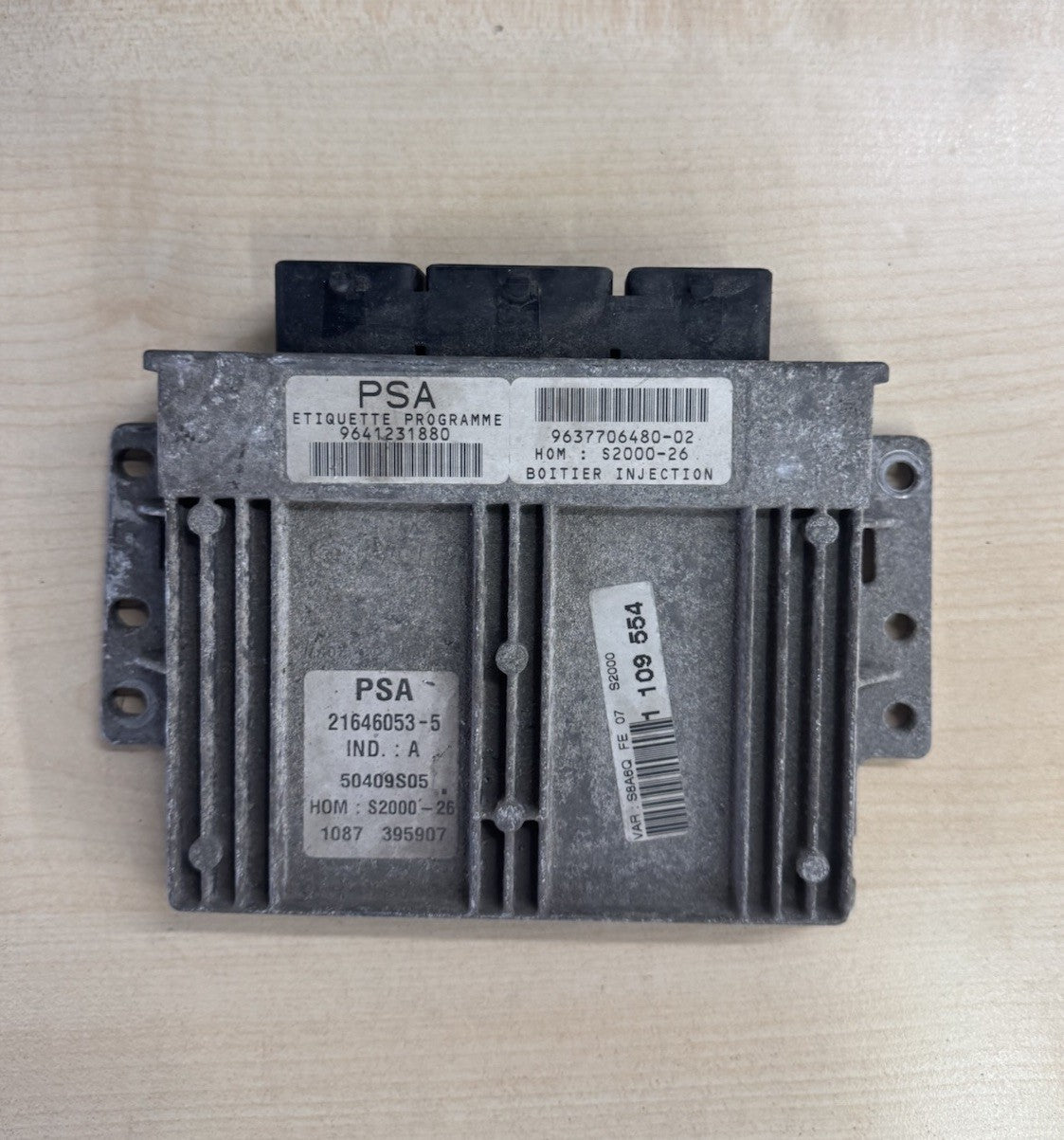 Plug&Play ENTSPERRT ECU Motorsteuergerät 9641231880 9637706480 21646053-5