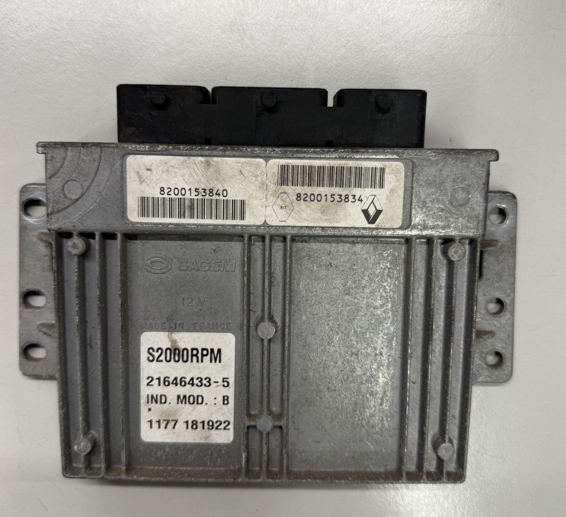 Plug&Play ENTSPERRT Renault Clio II ECU MS 8200153834 8200153840 21646433