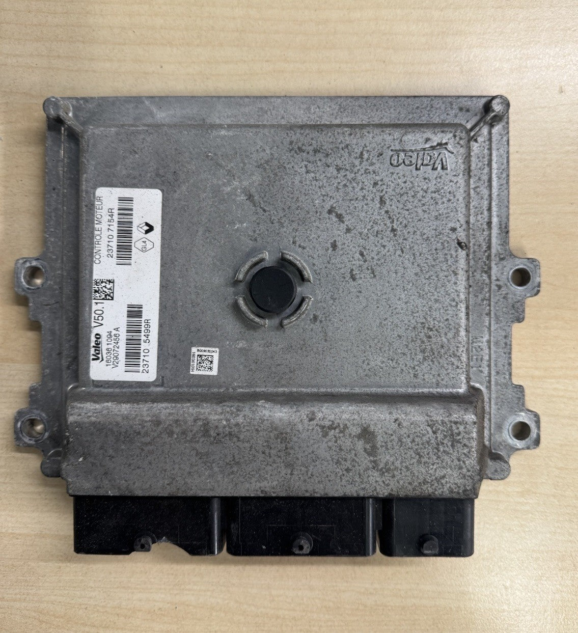 Renault Dacia ECU Motorsteuergerät Valeo V50.1 237107155R 237105499R