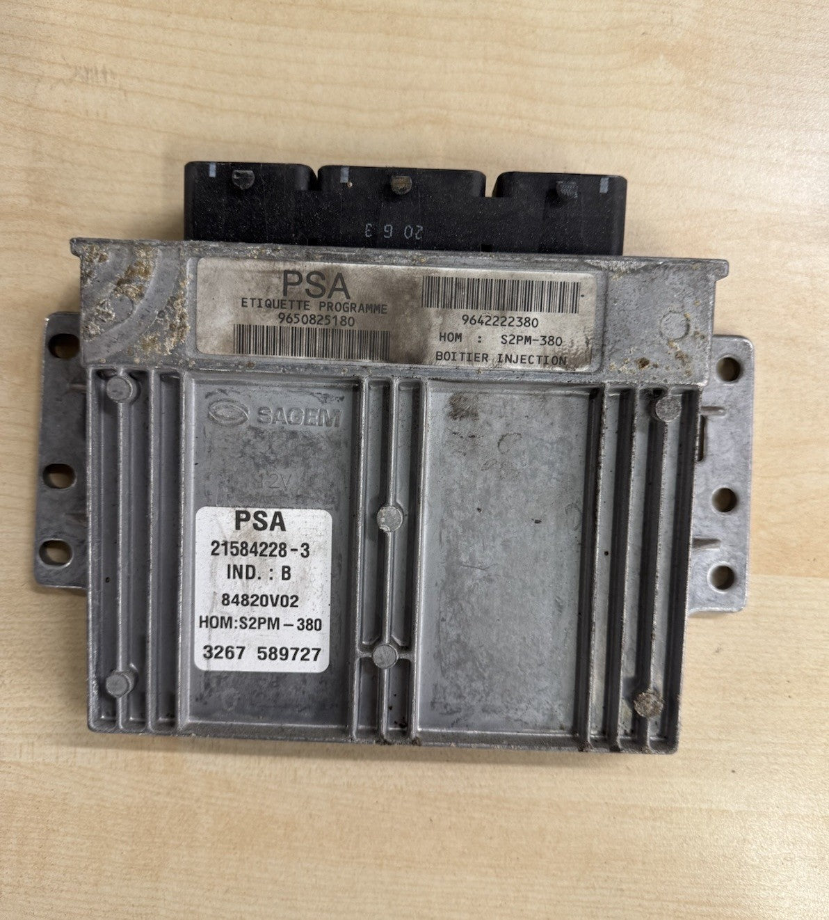 Plug&Play ENTSPERRT CITROEN ECU MS 21584228-3 9648294180 9642222380
