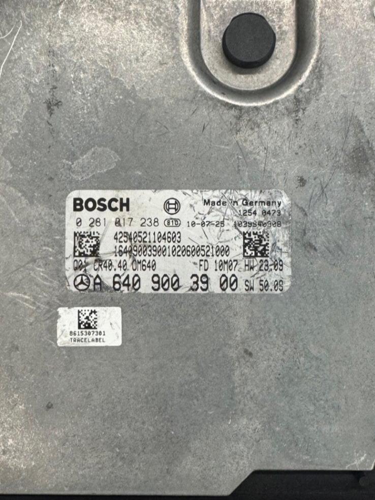 Original Files Mercedes B-Klasse W245 Bosch EDC17C43 0281017238 A6409003900 HW 6409040000 SW 1037512420