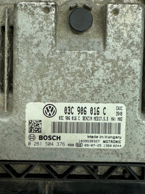 Skoda Superb 1.4 TSI Bosch MED17.5.5 0261S04376 03C906016C SW 1037398074 HW02