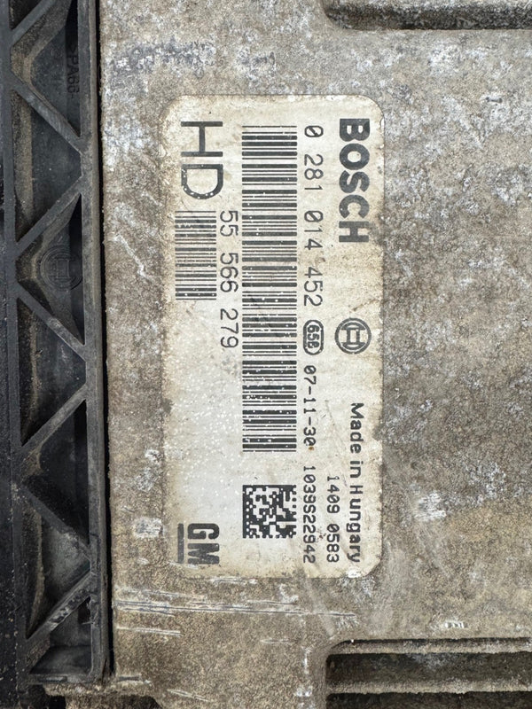 Opel Astra 1.9 TDi Z19DT Bosch EDC16C39 0281014452 55566279 1037389374 P485_O27