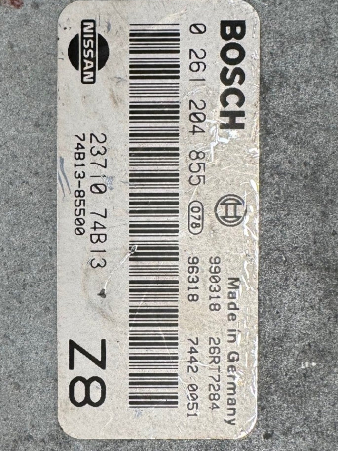 Immo Off File Nissan Micra K11 Bosch M1.9 0261204855 23710 74B13 74B13-85500