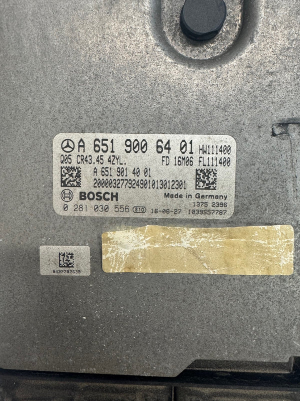 Original Files Mercedes GLC Bosch EDC17CP57 A6519006401 0281030556 A6519014001 SW 10SW038678