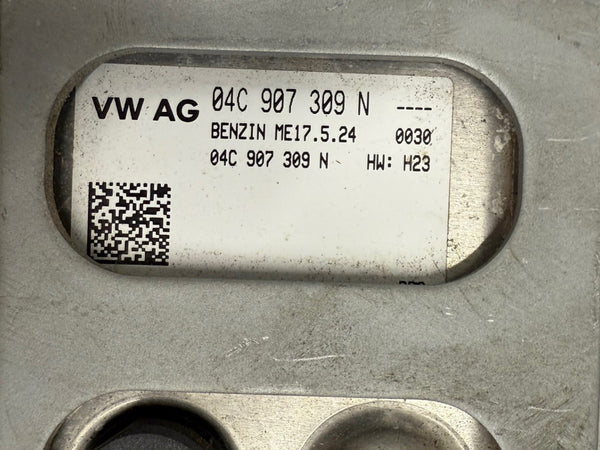ملفات أصلية VW Bosch MED17.5.24 بنزين HW 23 04C907309N SW 1037539939 ترقية البرمجيات 04C906020AK 6809 محرك R3 1.0I MPI CHYA