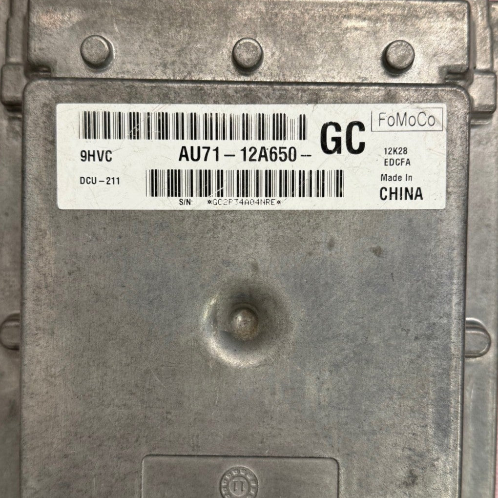 Original Files Full Backup Ford Transit Visteon DCU-211 AU71-12A650-GC HW AC11-12B684-FC Spare CGS-ST10F276 Software upgrade AC11-12A650-EH SN 040083A06261 Version  3.040-188.227