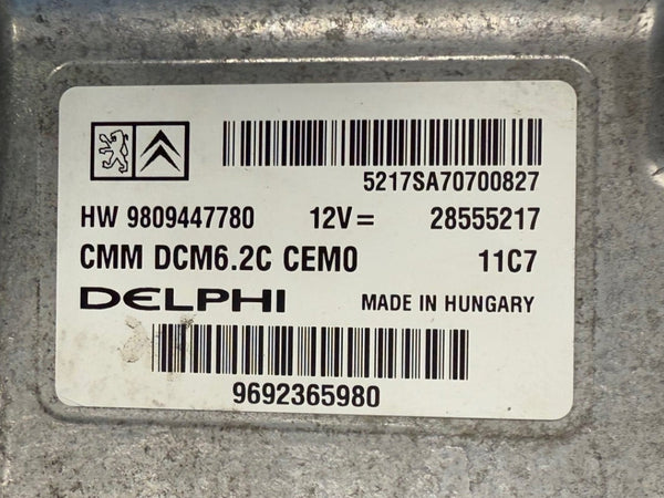 ملفات أصلية لسيتروين جمبر 2.0 دلفي DCM6.2C، الجهاز 9809447780، البرنامج 9692365980، تحديث البرنامج 9692365980