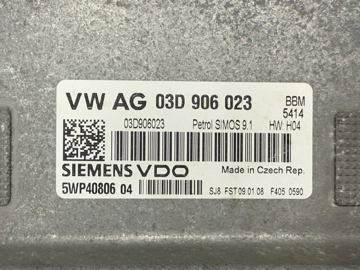 Immo Off Files VW  Skoda 1.2 03D906023 Siemens Simos 9.1 5WP40806