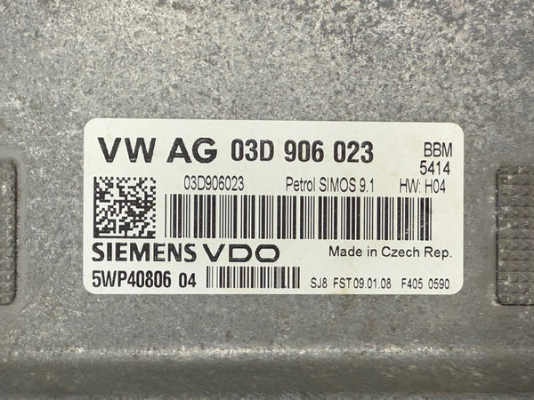 ملفات إيمو أوف VW سكودا 1.2 03D906023 سيمنز سيموس 9.1 5WP40806