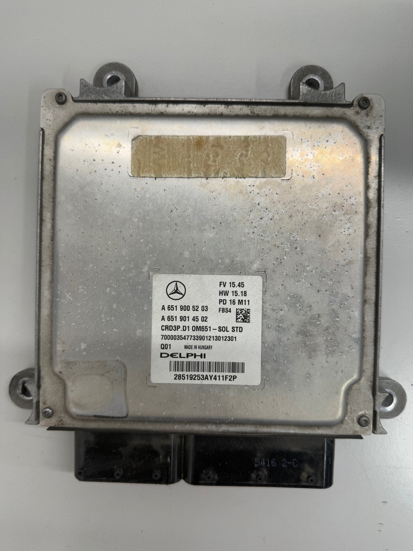 Original Files C Klasse 2.2 Diesel Delphi CRD3P.D1 A6519005203 A6519014502  HW 6519042300 Software 6519025202  Software upgrade 6519039146