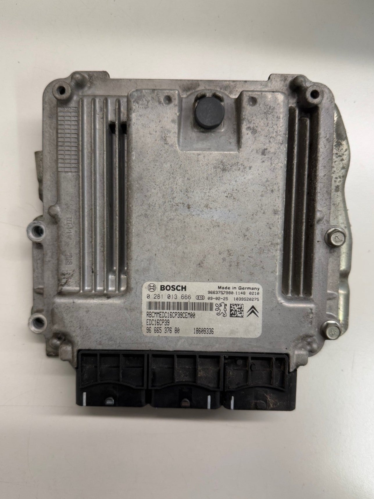 Original Files Peugeot  4007  OEM 96665376 Bosch EDC16CP39 0281013666  SW 1037386099  Software upgrade 1037386099