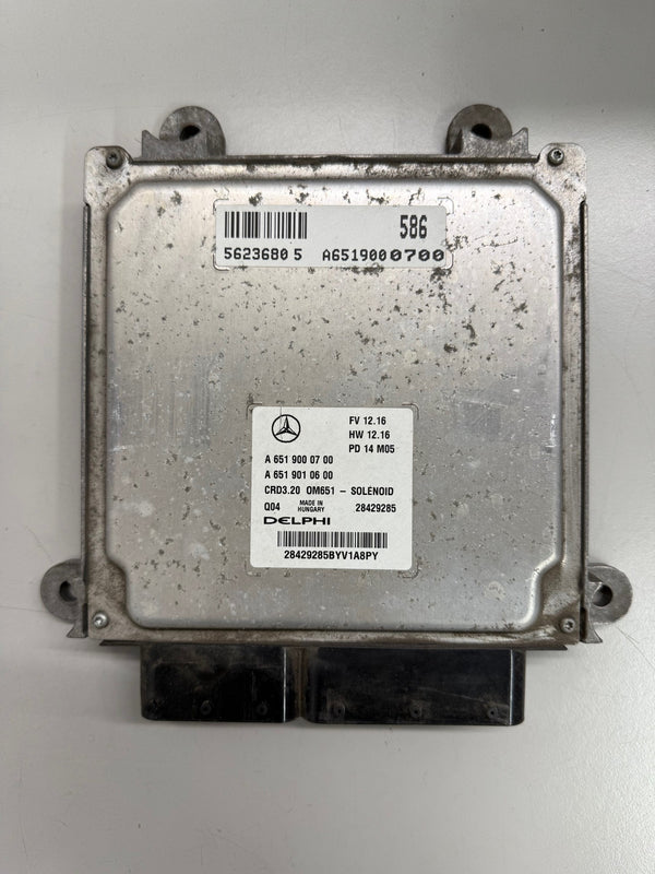 Original Files Mercedes Sprinter 2.2 120 KW 163 PS Delphi CRD3.20  HW 6519040700  SW 6519027803  Software upgrade 6519037275 Sprinter DPF AGR S935186