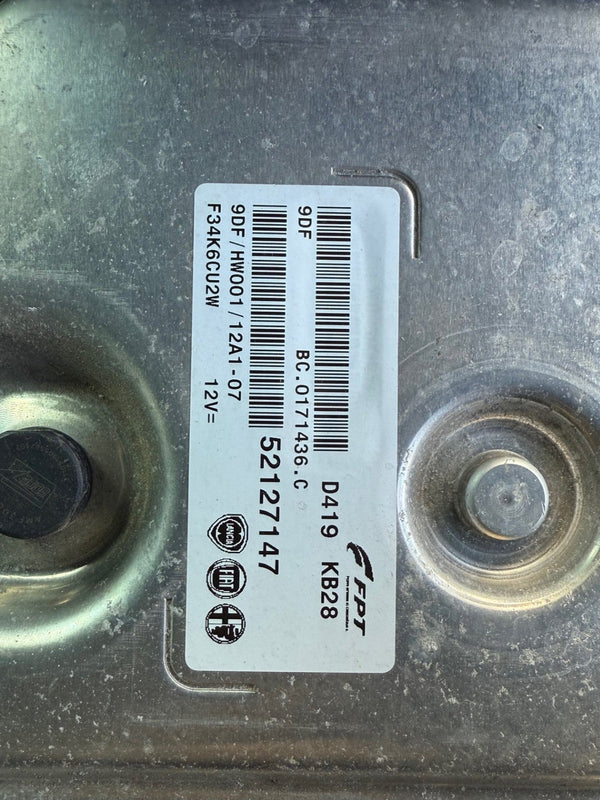 Fiat Ducato 2.3 Magneti Marelli  HW MJD9DF HW001  Software upgrade 9DFAMD100AM26