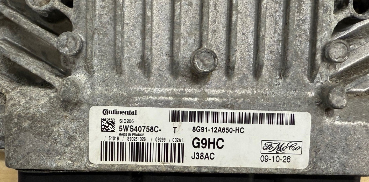 Original Files Ford Galaxy S-Max Continental SID206  HW CAFRBB30FRB8300  5WS40758C-T G9HC J38AC SW 10132223AA Software upgrade 8G91-12A650-HC
