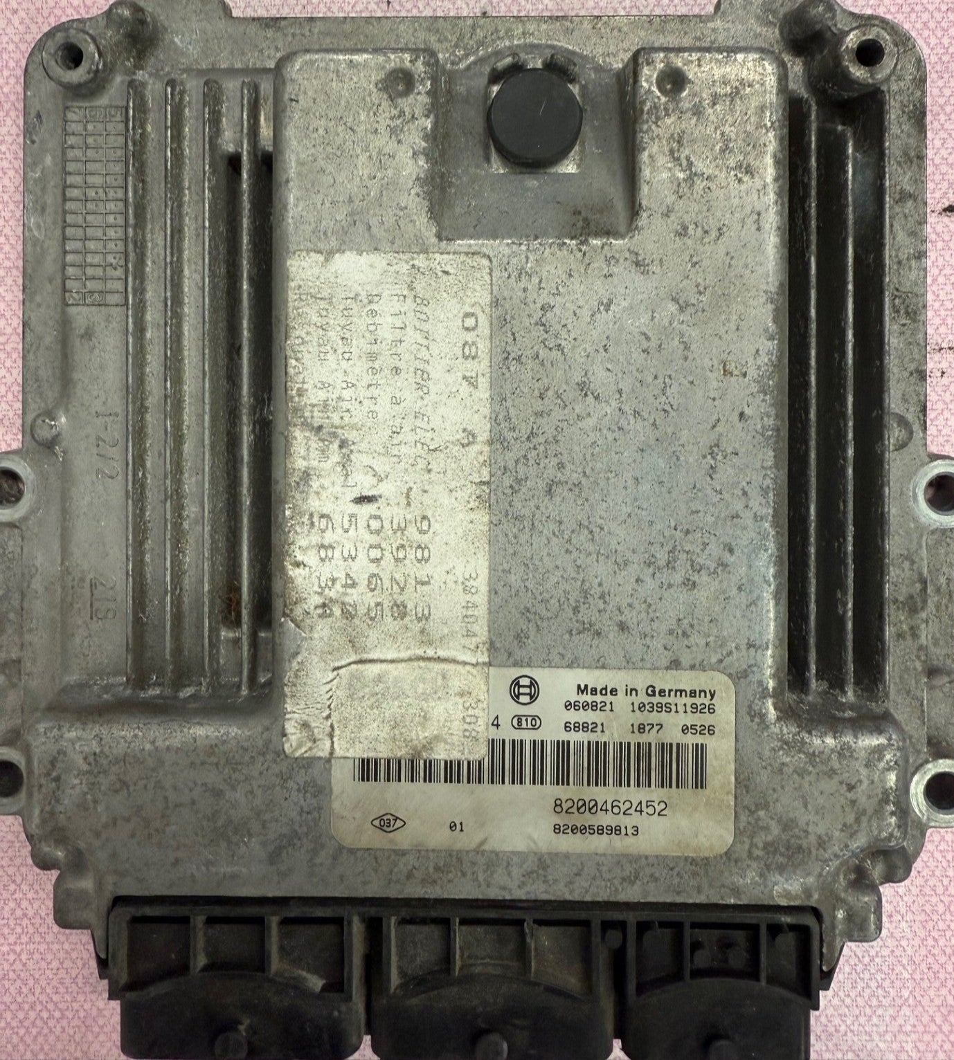 Original Files Motorsteuergerät Dateien Renault Scenic 2.0 DCI OEM 8200462452 Bosch EDC16CP33 0281011814  Software 1037389664  Software upgrade 8200791431