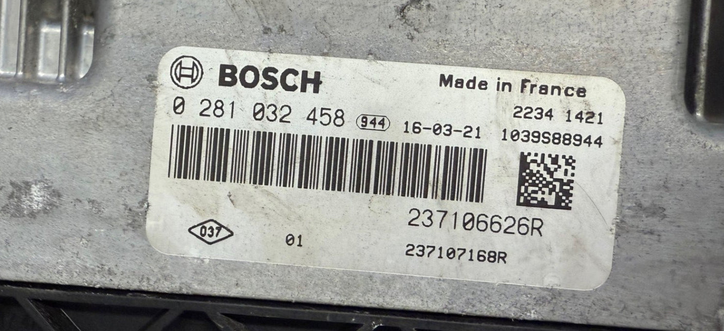 Original Files Opel Renault Traffic Bosch EDC17C84 0281032458 237106626R SW 1037556808  Software Upgrade 237617919R
