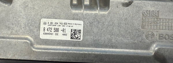 ملفات أصلية BMW G30 G31 بوش MD1CS001 0281034743 030045401  HW N0002CCD140C00  SW 00002CCE140C00  ترقية البرنامج 000003CE6140C02  المحرك B47D20O0